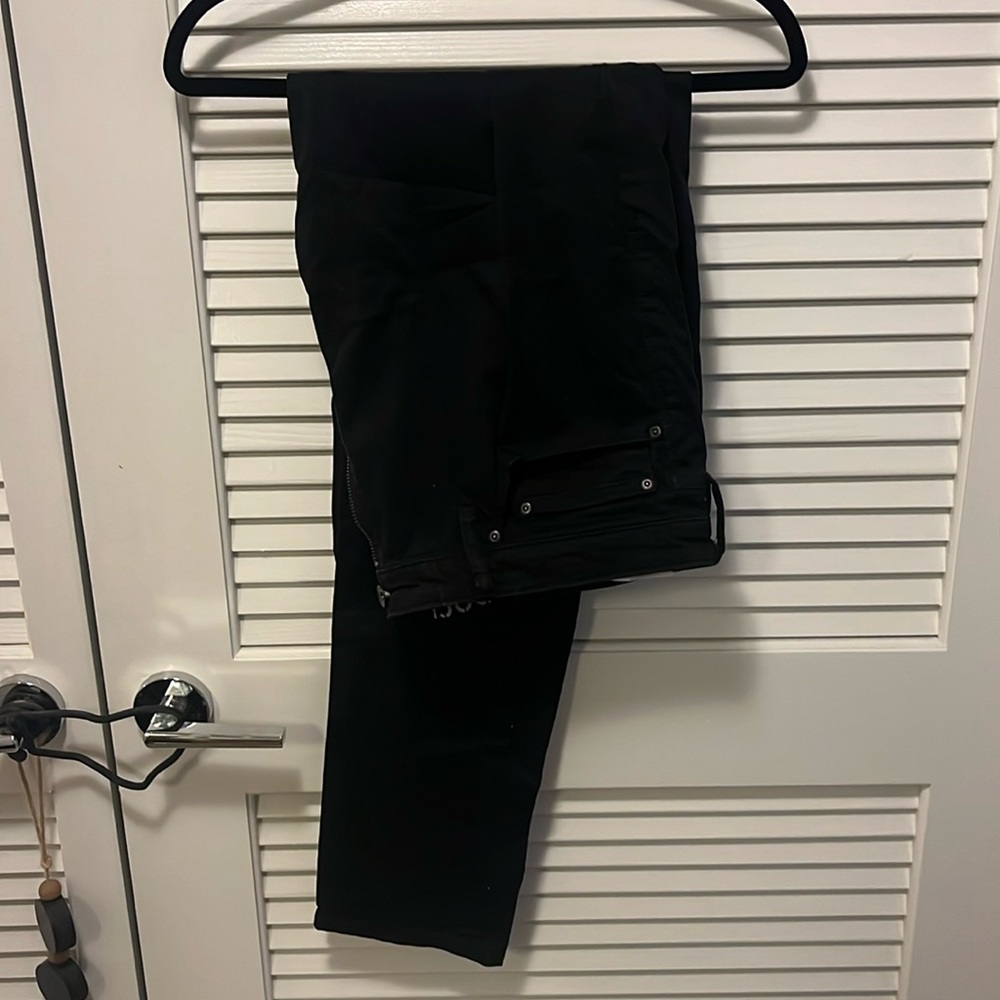 Dockers Supreme Flex Alpha Khaki Slim Fit pants black 36-34